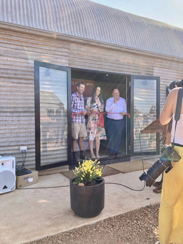 New visitor hub officially opened at Wooleen Station