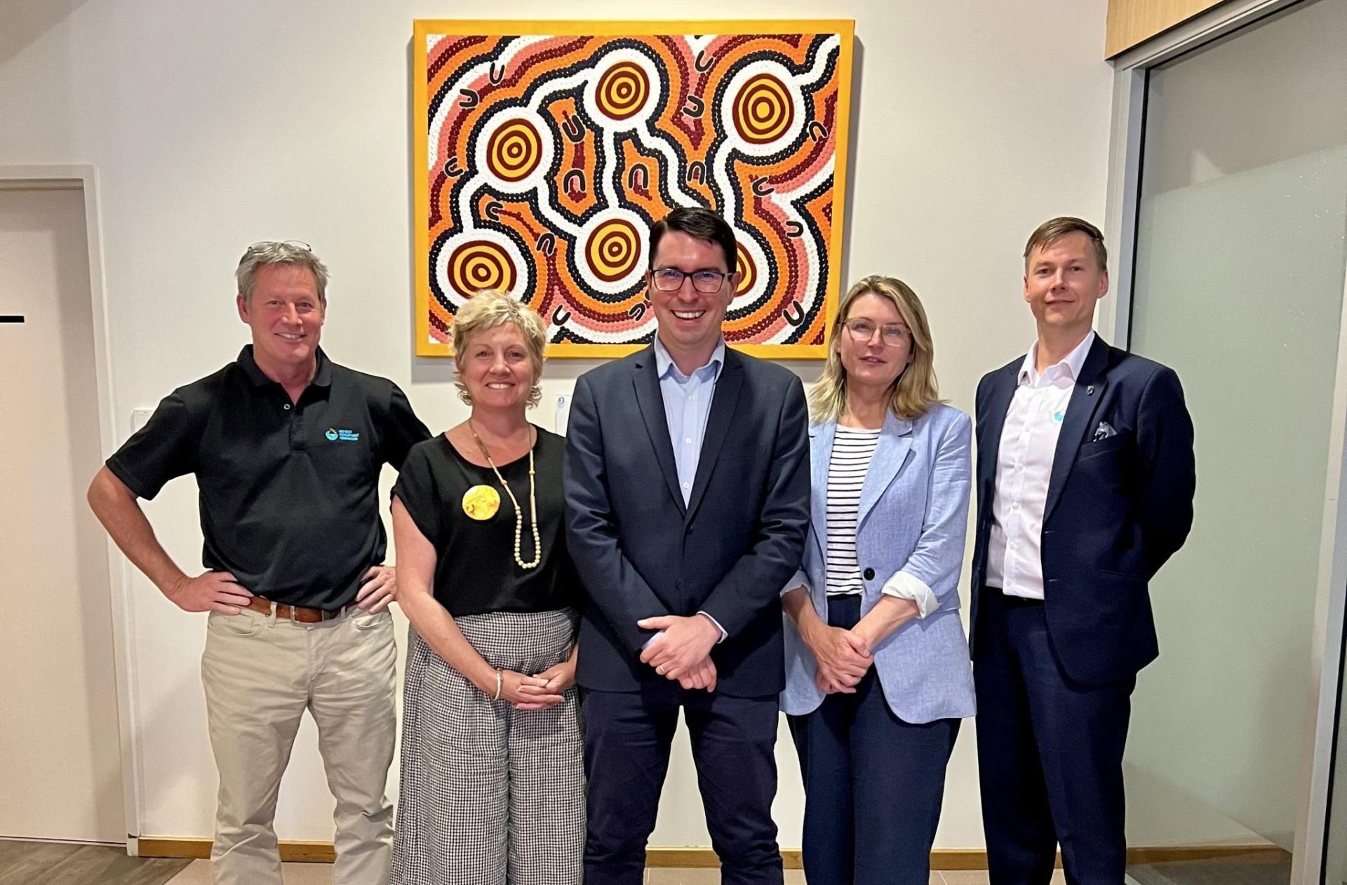Assistant Minister to the Prime Minister visits Geraldton